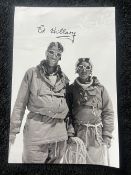 Edmund Hillary Signed