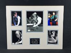 Alec Higgins Signed Display