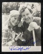 Richard Briers & Felicity Kendle Signed