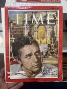 Richard Burton Signed Time Magazine 1963