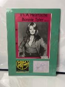 Bonnie Tyler Signed