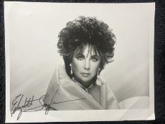 Elizabeth Taylor Signed