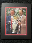 Alex Ferguson & George Graham Signed