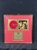 Rod Stewart 100,000 Sales Award