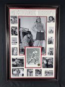 George Best Signed Framed Display