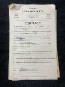 An Entertainment Contract Naming The Move- Dated 1968