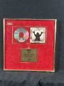 John Lee Hooker 100,000 Sales Award