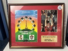 1981 Liverpool Signed