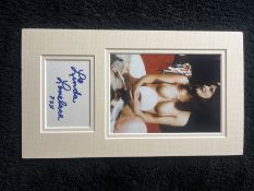 Linda Lovelace Signed