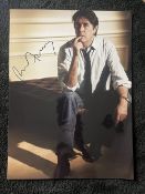 Large Format Photo Bearing The Signature of Brian Ferry
