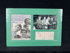 Spencer Davis Group Signed With Sheet Music