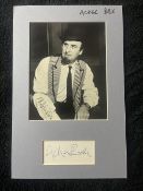 Acker Bilk Signed