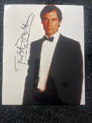 Timothy Dalton Signed