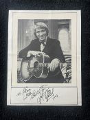 Frank Ifield Signed