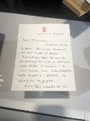 Diana Letter On Buckingham Palace Headed Paper