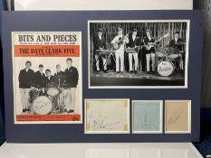 Dave Clarke Five Vintage Signed Plus Sheet Music