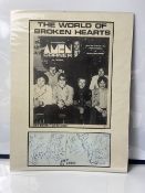 Amen Corner Vintage Signed With Flyer