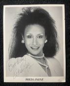 Freda Payne Signed