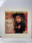 Taylor Dayne Signed 12‚Äù