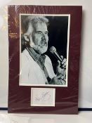 Kenny Rogers Signed