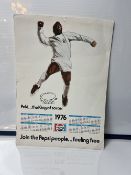 Pele Signed Programme