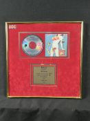 Rolling Stones 100,000 Sales Award