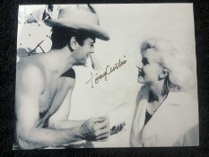 Tony Curtis Signed