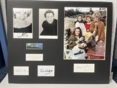 Ab Fab Full Cast Signed
