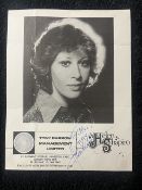 Helen Shapiro Signed