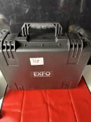 Black transit case - peli style exterior dimensions approx. 50x40x20cm