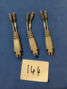 3x Agilent E2675A solder in probes