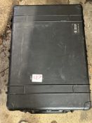 Peli 1660 transit case with wheels and pull handle