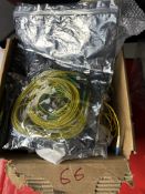 Mixed box to include qty of fiber optic cable and other items
