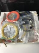 Box of mixed fibre optic cables