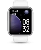 Smartwatch Screen Smart Bracelet Sleep Monitoring of Heart Rate and Normal Blood Pressure White