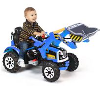 *SALE* 12v Battery Powered Kids Ride On Excavator Child Electric Motorised Truck RRP £325