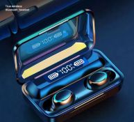 TWS Bluetooth Earphones Wireless Headphone 9D Stereo Sport Waterproof Earbud Headset With Microph...