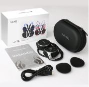 Bluetooth Wireless Running Headphones, Zero Pressure Design Earphone with HiFi Stereo Sound, Clea...