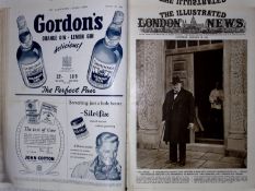Illustrated London News 65 Years Old Bound Edition 1950 Jan-March 500 Pages.