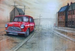 Iconic Mini British Classic Nostalgic Collectable Metal Wall Art
