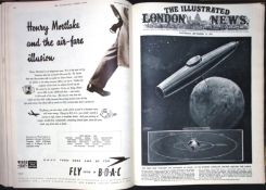 Illustrated London News 74 Years Old Bound Edition 1951 July-Sept Over 500 Pages.