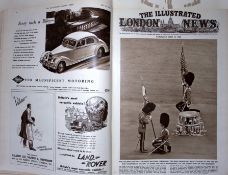 Illustrated London News 75 Years Old Bound Edition 1950 July--Sept Over 500 Pages.
