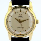 Omega / Seamaster Automatic - Gentlemen's Gold/Steel Wristwatch