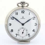 Omega / Pocket Watch - Gentlemen's Steel Pocketwatch