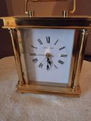 Brand New Boxed London Clock Company Gold Finish Carriage Clock RRP £80 No VAT