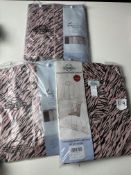 3x Pack of Global PJ's Pink and Black