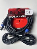 2x Audio Cables