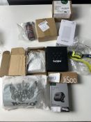 10x Mixed Items To Inc Zippo Lighter - Mixed New and Returns