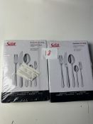 2x New Silit Cutlery Set Midi 30pcs