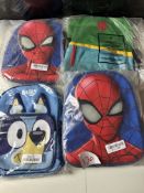4x Kids Backpacks A Mix of New and Returns